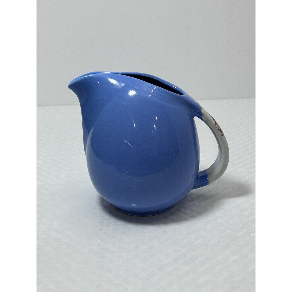 Hall China‎ Co. Rose Parade Superior Quality Kitchenware Sani-Grid 5 Pitcher USA